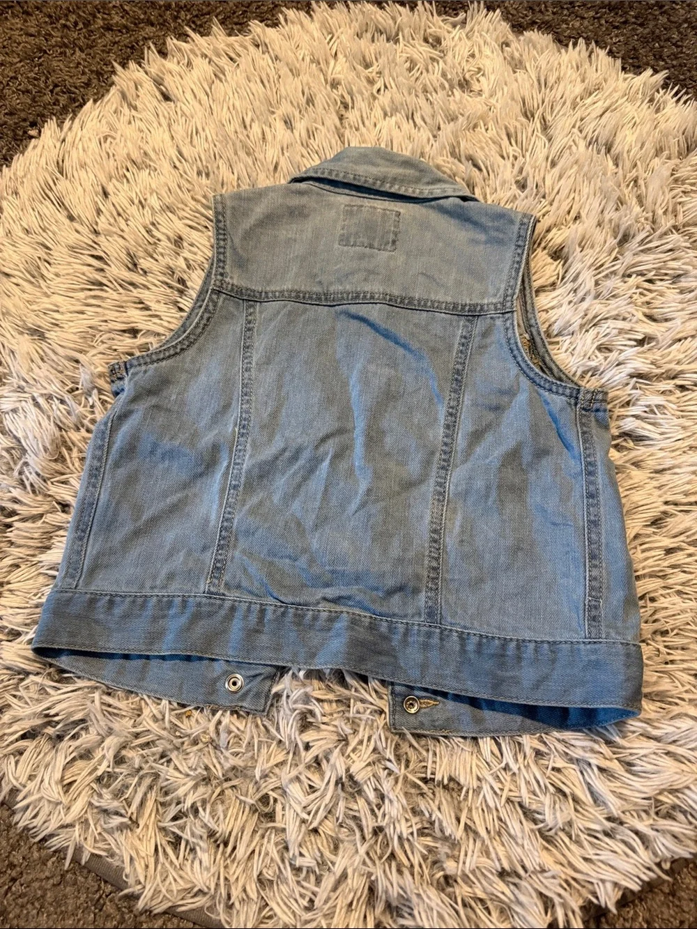 OshKosh B'gosh Light Blue Denim Vest